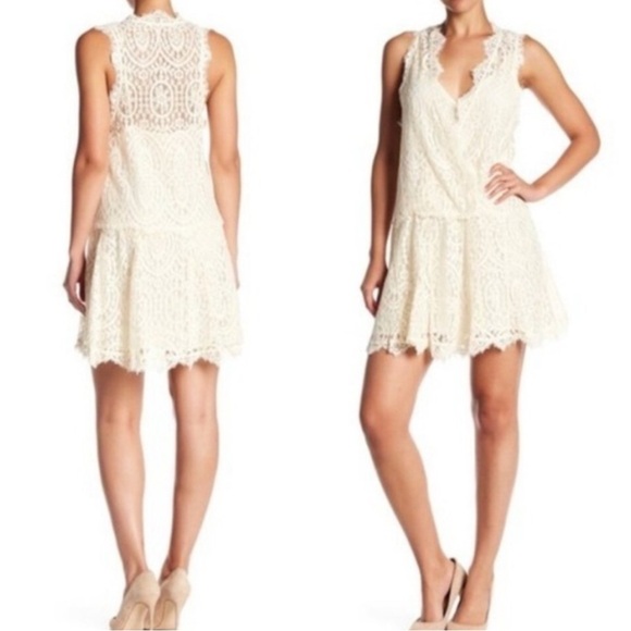 Free People Heart in Two Cream Ivory Lace Dress - Picture 3 of 11